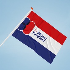 Rood Wit Blauwe Vrijheidsvlag 80 jaar