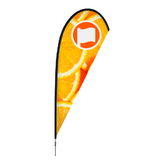 Beachflag Druppel Small