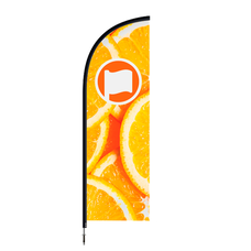 Beachflag Recht Small