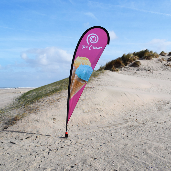 Beachflag Druppel Large