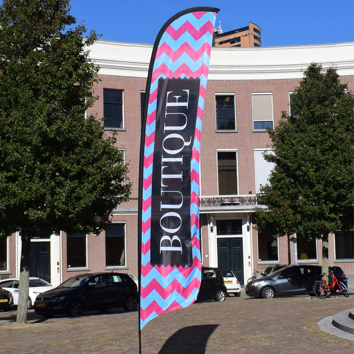 Beachflag Recht Small