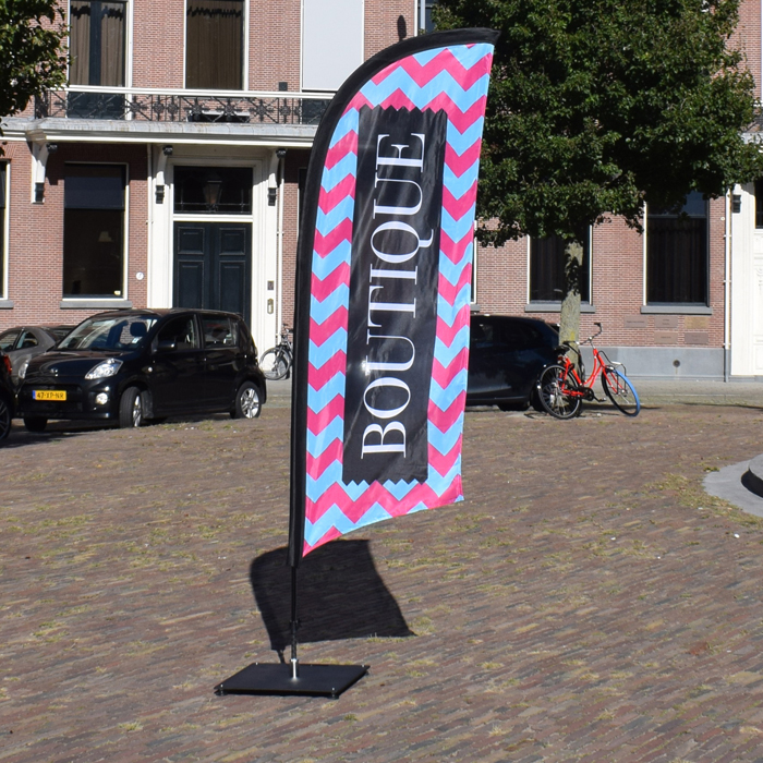 Beachflag Recht Small