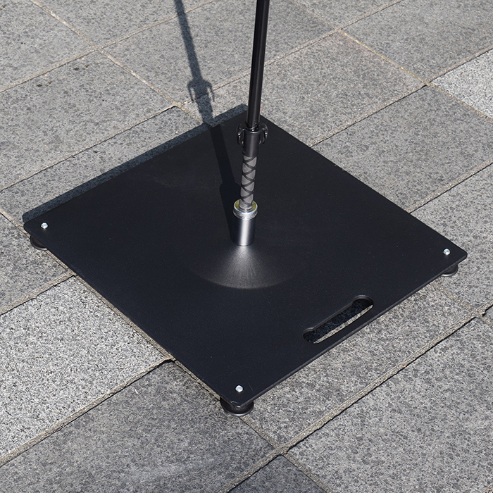 Grondplaat 14kg.
